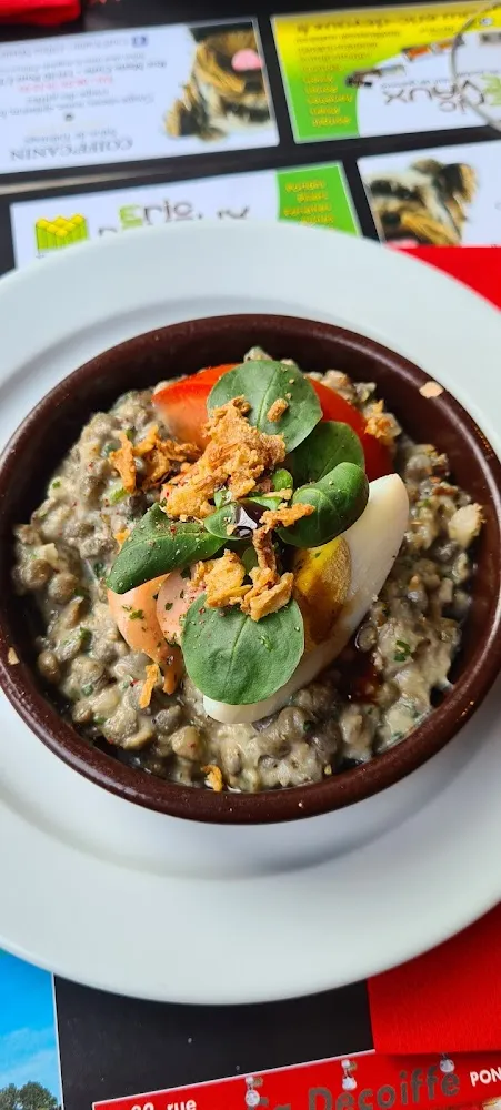 Lentilles Et Petite Saucisse